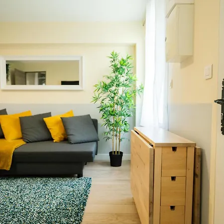 Apartment Beautiful Yellow Near Marais And Bastille *
